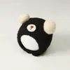 Gorro de Lana Gruesa para Bebé de Otoño e Invierno Estilo Coreano Lindo Gorro de Felpa con Protección para las Orejas Unisex para Niños Cálido Gorro de Punto Pullover