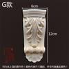 Soporte de Viga Estigma Estilo Madera Maciza Tallado Gabinete Chimenea Computadora Tallado Multitamaño Flor de Madera Muebles Flor Decorativa