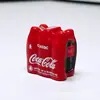 Mini Garrafa Caixa Fechada Bebida Comida Brincar Supermercado Loja de Conveniência Simulação Miniatura Joias DIY Acessórios para Casa de Bonecas