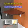 Ventilador de parede em forma de leque moderno minimalista oferecendo mesa canto interno ornamento altar estátua de Guan Yu Buda prateleira de armazenamento de altar