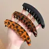 Grampo de Banana Grande para Cabelo de Mulheres com Cabelo Grosso, Novo Modelo 2025, Ferramenta para Rabo de Cavalo Alto, Presilha de Garra para Fixação na Parte de Trás da Cabeça, Presilha Vertical