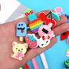 Nuevo Bolígrafo de Gel de Dibujos Animados de Venta Caliente Tapa de Lápiz Lindo Mini Fruta Animal Juego de Lápices con Clip para Estudiante