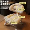 Taburete pequeño universal con ruedas taburete bajo para cambiar zapatos en casa con silla artefacto para bebé taburete con ruedas suavemente acolchado silla con respaldo