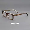 Óculos masculinos modernos de armação grande com filtro de luz azul, óculos femininos retrô de armação quadrada ultraleve com design em relevo, óculos sem grau para miopia