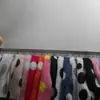 Tecido de Pelúcia Polka Dot Estampado em Flanela Dupla Face Tecido de Lã Polka Dot Estampado Dupla Face Manta Outono e Inverno Tecido para Roupa de Casa