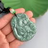 Colgante de tigre de jade ruso Husheng Wei Yu Pei para hombres y mujeres, colgante de tigre de jade birmano, colgante de tigre del zodíaco.