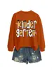 JARDIM DE INFÂNCIA Laço Amazon eBay Site Independente Moda Casual Elegante Feminino Gola Redonda Outono Inverno