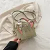 Bolso Pequeño Nuevo Estilo Transfronterizo para Mujer Primavera/Verano 2025 Bolso Cruzado Versátil de Moda Súper Popular Bolso Cubo para Mujer