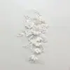 Malla Bordado Perlas Diamante Caliente Flor Estéreo Encaje Accesorios Vestido de Boda Ropa para Niños Ropa de Presentación L97