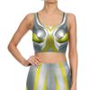 Punto comercio exterior Europa y Estados Unidos ropa de impresión digital chaleco deportivo de yoga para mujer ropa cos impresión fitness top mujer