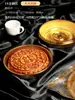 Nueva caja de regalo de gran pastel de luna estilo chino 0.5 kg - Caja de embalaje de gran pastel de luna de cinco nueces estilo Cantón, caja vacía para recuerdos