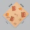 Saco descartável para café da manhã, papel para embrulhar sanduíche, saco de papel à prova de óleo, saco triangular doméstico, papel para embrulhar hambúrguer, papel à prova de óleo