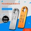 Gravação de Pen Drive 32GB Atacado de Fábrica 16GB 3.0 Criativo Pen Drive USB de Metal Presente Carro Alta Velocidade 128GB Pen Drive USB 64GB