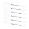 Pasador de belleza clip sin costuras pasador para cortar el pelo pasador de posicionamiento para partición de tinte caliente pasador para flequillo de palabra clip de presión de boca larga