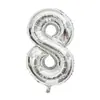 Globo Digital de Papel de Aluminio de 40 pulgadas Forma de Set de Cumpleaños Suministros de Decoración para Fiestas Globos con Números de Cumpleaños Venta al por Mayor