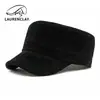 Sombreros de Otoño e Invierno para Hombres y Mujeres, Sombreros Planos de Ante, Gorras de Béisbol Simples Lisas de Talla Grande, Sombreros Militares Versátiles, Sombreros de Equitación