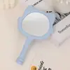 Espejo de mano espejo de maquillaje lindo zorro de dibujos animados mango espejo portátil niña tocador espejo pequeño venta al por mayor de fábrica