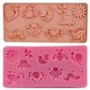 Preço de Fábrica Abelha Caracol Sapo H Borboleta Girassol DIY Assar Decoração de Bolo Molde Molde de Chocolate 2367