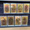 Oro Puro 999 Ocho Santos Patronos Thangka Colorido Doce Animales del Zodiaco Buda Dios de la Riqueza Amuleto para Teléfono Móvil Regalo