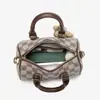 Moda Femenina Otoño/Invierno 2025 Bolso Boston Almohada Texturizado Versátil Bolso de Mano Estampado Moderno Versátil