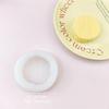 Molde de Silicona para Galletas Tostadas Molde de Resina de Pegamento de Gota a Mano Herramienta para Velas de Yeso de Aromaterapia Molde para Amasar DIY