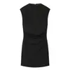 Moda europea y americana transfronteriza Bestseller de AliExpress: vestido corto estilo A con tirantes y estampado floral elegante