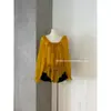 Conjunto de dos piezas Ruoxin de principios de otoño, nuevo, estilo francés, elaborado, con volantes, cuello cuadrado, de atar, manga larga, con sujetador y camisola incorporados
