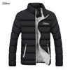 Casaco casual esportivo acolchoado de algodão para inverno, novo, de fronteira, moda coreana, gola alta, acolchoado de algodão, em estoque