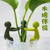 Acompañante para el crecimiento de plantas hidropónicas para enderezar y sostener ramas, decoración de escritorio de oficina, figura de forma fija para soporte de plantas hidropónicas