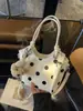 Bolso de Lunares para Mujer 2026 Nuevo Verano Moda Trendy Versátil Bolso de Hombro para Viajes Cotidianos Cruzado Bolso Cubo