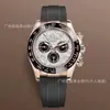 Comercio Electrónico Transfronterizo Popular Daytona Tres Ojos Seis Pines Reloj Mecánico Cronógrafo Multifunción Luminoso Acero Inoxidable Correa Calendario