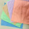 Trapo Rayado de Terciopelo Coral Absorbe Agua y No Suelta Pelusa, Paño de Cocina para Limpieza del Hogar, Estropajo al por Mayor Fácil de Limpiar