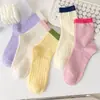 Meias Verão Femininas Meias Finas Sapatilha Meias Femininas Masculinas Meias Cor Sólida Preto e Branco Poliéster Algodão Respiráveis Absorventes de Suor Invisíveis Descartáveis