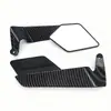 Nuevo Ala de Viento Modificada para Motocicleta Reflector Estilo Hoja Spoiler Universal Espejo Retrovisor para Ninebot y Niu