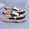 Sapatos femininos de verão 2025, novos sapatos de lona respiráveis, estilo coreano, para todos os gostos, esportivos, casuais, de cano baixo, da moda