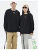 Moletoms Pulôver Tendência Estilo Coreano Primavera e Outono para Homens e Mulheres, Soltos Feitos Sob Medida Gola Redonda Roupas Corporativas para Trabalho, Uniformes de Turma, Cores Personalizadas com Logo