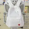 Mochila escolar nueva de gran capacidad estilo japonés transfronteriza, dulce, simple, versátil, mochila estilo universitario para estudiantes de secundaria y preparatoria