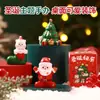 Adornos Navideños Creativos Árbol de Navidad Papá Noel Creativos para el Hogar Dibujos Animados Mini Adornos de Escritorio Adornos para el Coche
