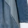 Moda femenina europea y americana transfronteriza AliExpress artículo más vendido falda vaquera casual asimétrica
