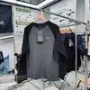 Tecido de Veludo Dupla Face Absorvente de Umidade, Respirável, Secagem Rápida, Mangas Raglan em Contraste Unissex, Moletom de Lã para Montanha ao Ar Livre