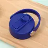 Nova tampa simples e portátil para garrafa espacial, tampa de copo térmico de plástico selada e à prova de vazamentos, tampa de copo portátil com canudo para viagem