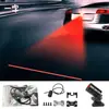 Coche motocicleta láser luz antiniebla láser anticolisión luz antiniebla trasera de una palabra luz de advertencia modificada