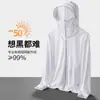 Chaqueta Fina para Exteriores, Estilo Verano, Ligera, Transpirable, Ropa con Protección Solar, Ropa de Pesca de Seda Helada de Secado Rápido, Ropa con Protección Solar, Ropa con Protección Solar para Hombre