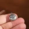 Pingente Rei Cervo Dourado Prata Pura Conjunto Prata Velha Antiga Estilo Étnico Prata Esterlina 990 Relevo Cobra de Prata Acessórios Feitos à Mão DIY