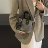 Bolso de Moda para Primavera para Mujer 2026 Nuevo Modelo Bolso Cruzado de Bloques de Color Vintage de Alta Gama Bolso Pequeño Primavera-Verano Bolso de Hombro para Mujer