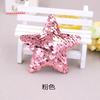 Corazón de durazno estrella de cinco puntas amor banda para el cabello accesorios bolsa llavero colgante material diy accesorios para ropa zapatos y sombreros
