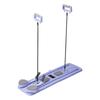 Tabla de Pilates Plegable, Tabla Multifuncional para Fitness Abdominal, Tabla de Fitness Cuatro en Uno, Dispositivo de Fitness Abdominal, Dispositivo de Soporte Plano para Ejercicio de Músculos del Pecho