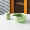 Tazón de Matcha con Forma de Corazón Estilo Japonés con Pico, Tazón con Lazo, Soporte para Batidor de Té, Más Vendido en Amazon, Venta Directa desde Changji