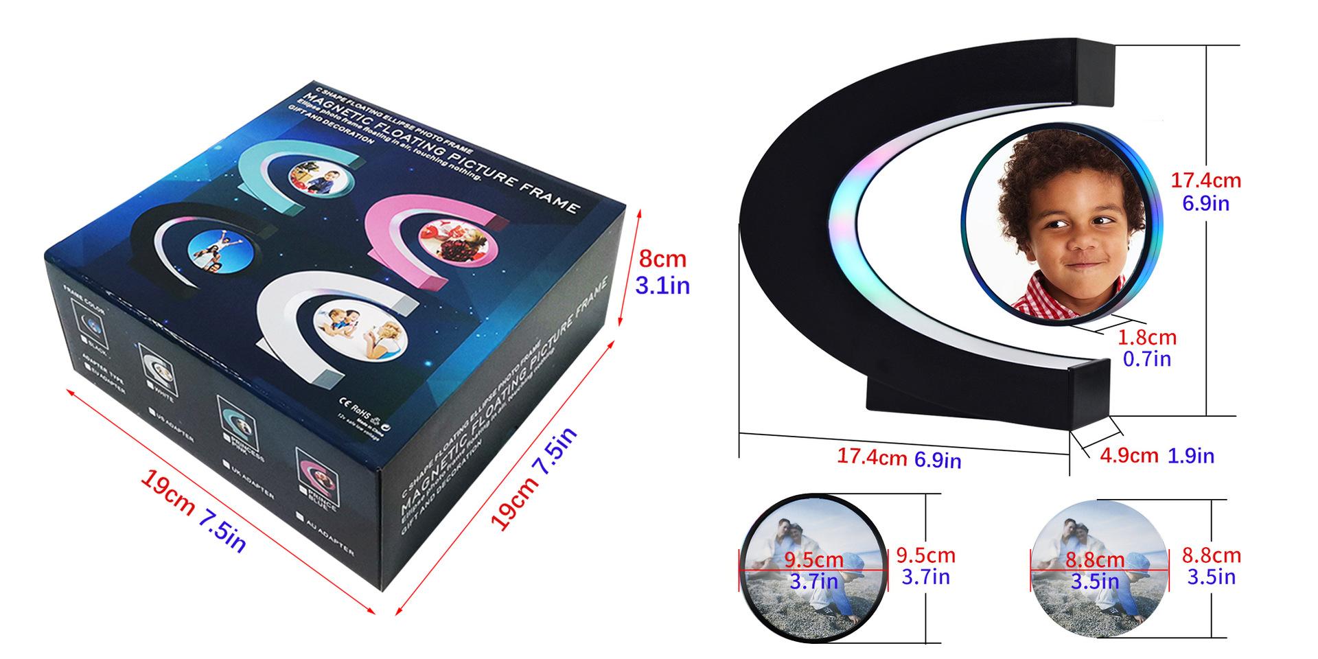 C型圆形相框-尺寸B