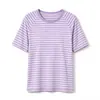 Yidi2026 Nueva Ropa para Mujer Exportación a Sudamérica Top Holgado de Manga Corta Marca de Moda Tendencia Versátil Estilo Ajustado